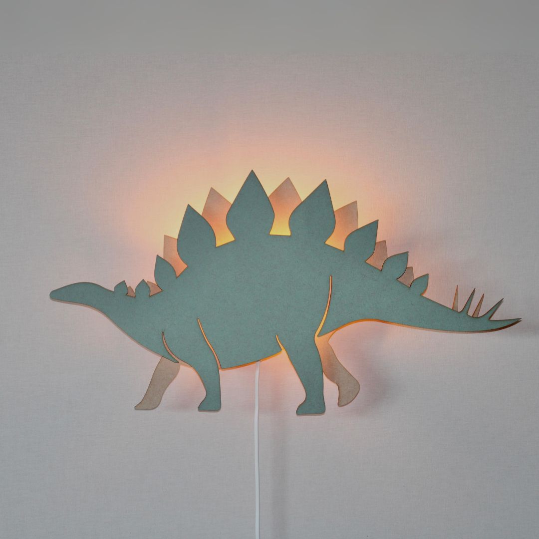 Dino Wandlamp Stegosaurus