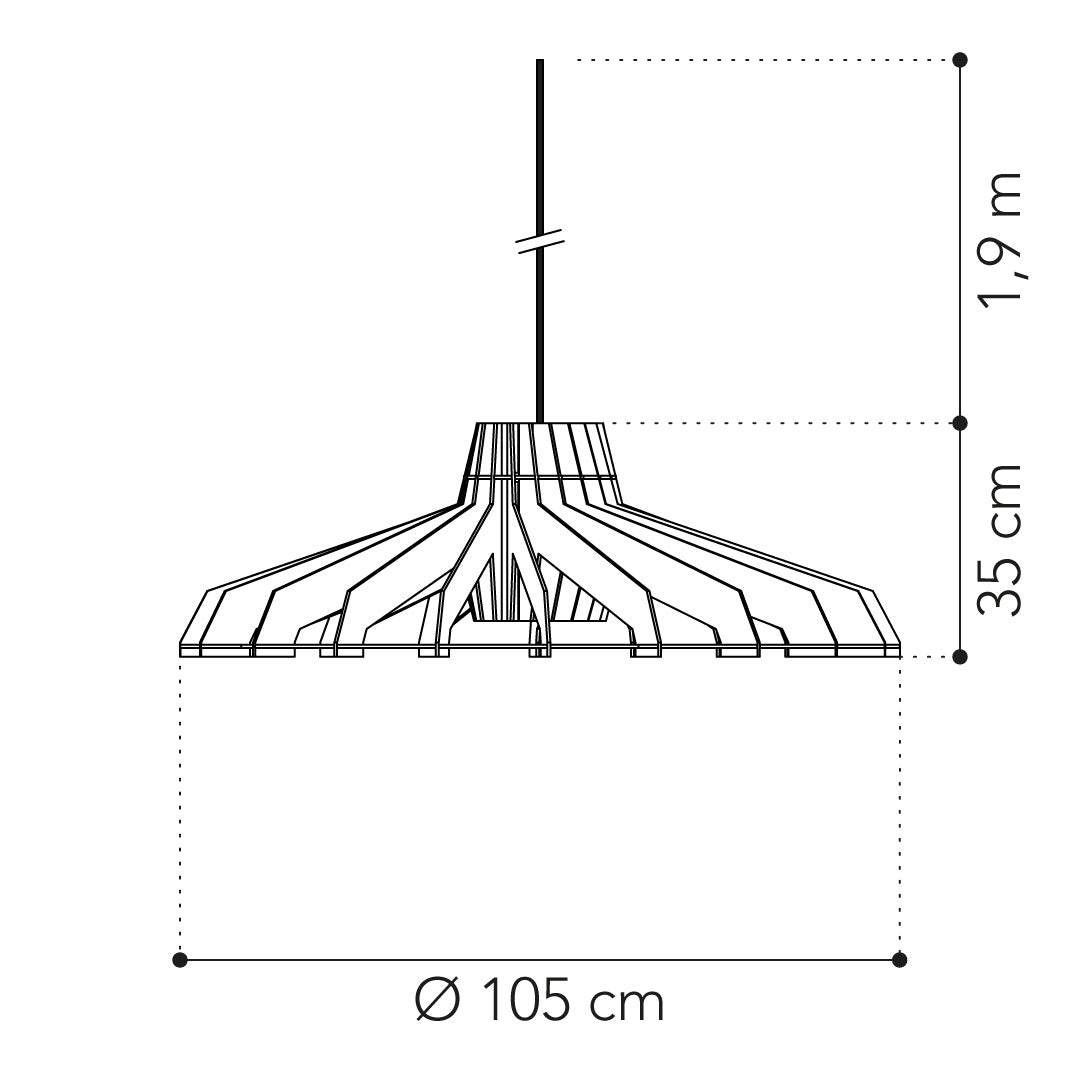 Nikolamp Tesla XL hanglamp