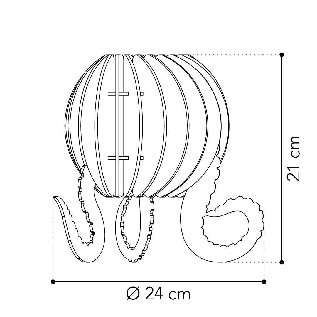 Octosphere tafellamp