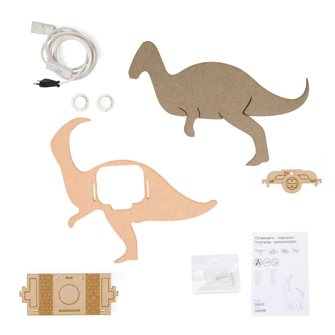 Dino Wall Lamp Parasaurolophus