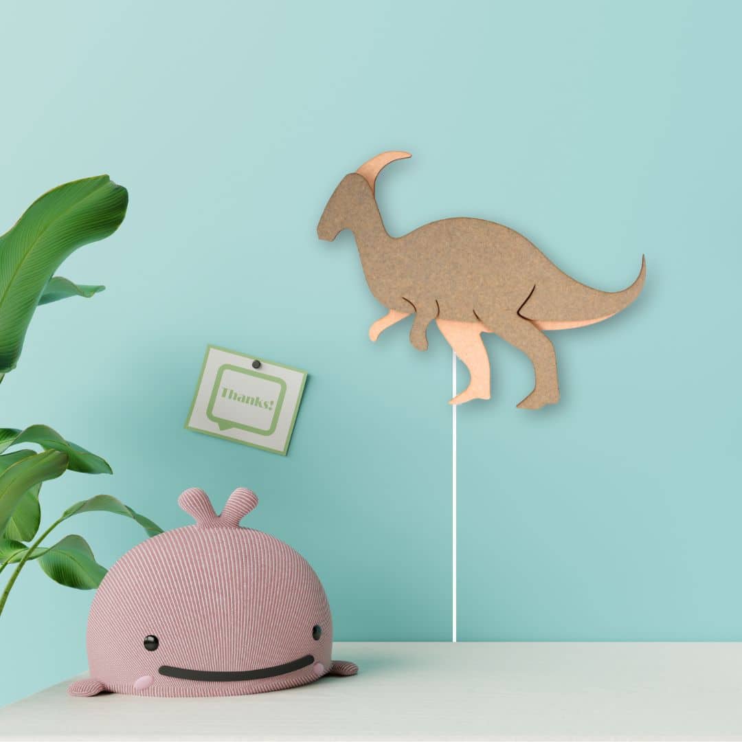 Dino Wandlamp Parasaurolophus